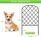 10/19/25 Pack Border Fence Folding Patio Flower Bed Fencing Animal Barrier Panel