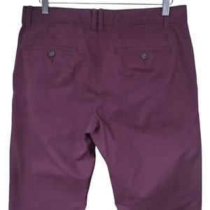 Chino Hose Pinguin Herren von Munsingwear weinrot burgund Größe 32x29 - Bild 1 von 13