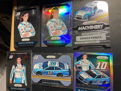 DANICA PATRICK lot of 15 NASCAR cards Panini & Donruss 2016-18 Press Proof 80/99 - Image 1 of 4