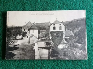 CPA 39 SALINS-LES-BAINS - L'Ecluse de l'usine à plâtre Clément - Imagen 1 de 2