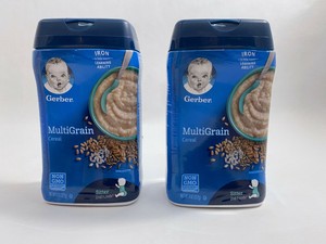 gerber whole wheat baby cereal metal