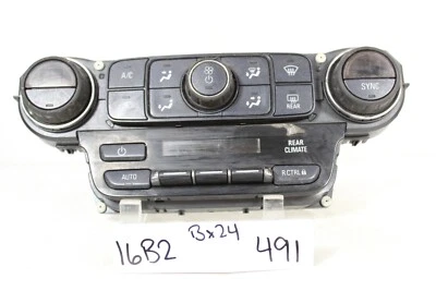 84258727 Chevrolet Tahoe 2017-2018 AC Temperature Climate Control 16B2 491 B24 - Image 1 of 4