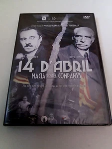DVD "14 D'ABRIL MACIA CONTRA COMPANYS" PRECINTADO SEALED MANUEL HUERGA TONI SOLE - Picture 1 of 2