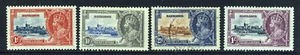 BARBADOS KG V 1935 The Royal Silver Jubilee Set SG 241 to SG 244 MINT & VFU - Picture 1 of 2