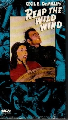 Reap the Wild Wind (VHS, 1942) (Cecil B. DeMille, John Wayne, Ray Milland) NIB - Image 1 of 3