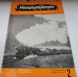 Miniaturbahnen Miba Verlag Nummer 2 1977 - Bild 1 von 3