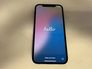 Apple iPhone 12 - 64 Go Noir (Désimlocké) (MGH63LL/A) (A2172) (Duel SIM (Sim+eSim)) - Photo 1 sur 9