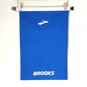 Brooks Wet/Dry Shoe Bag Roll Top w/ Clasp Travel Running Sneakers Gym - Picture 1 of 3