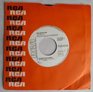 MIA MARTINI PADRE DAVVERO AMORE AMORE PROMO CAMPIONE NON COMMERCIABIL 45 RPM 7" - Foto 1 di 1