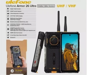Ulefone Armor 26 Ultra Walkie-Talkie Version Rugged Phone, 24GB+512GB, 6.78 inch - Picture 1 of 19