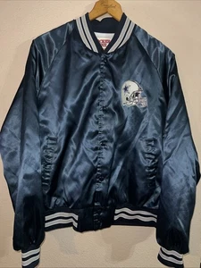 Chaqueta de colección años 90 Lock Line Dallas Cowboys estatina talla M azul marino - Imagen 1 de 7