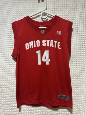 Camiseta deportiva Team Nike Elite LeBron James Icon Edition OSU Buckeyes roja juvenil talla M Foto 1 de 4