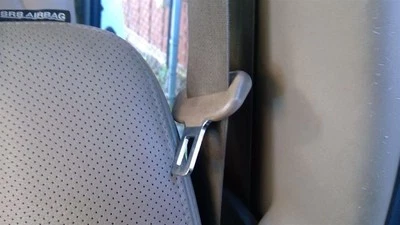 10-12 PATHFINDER Driver's Front Seat Belt Retractor, Tan - Image 1 of 4