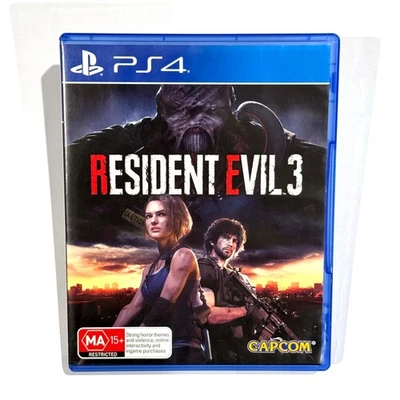 Resident Evil 3 - PlayStation 4 PS4 Game - Like New - Complete - Image 1 of 4