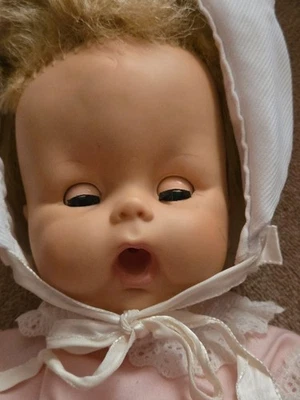 Vintage Horseman Baby Doll Drinks and Wets. 16" - Image 1 of 4