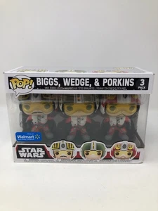 Funko POP! Star Wars Black Box Wedge, Biggs & Porkins Vinyl Figur BESCHÄDIGTE BOX - Bild 1 von 6