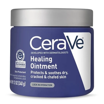 Ungüento curativo CeraVe 12 oz - Protector hidratante de la piel con piel de petrolato Reino Unido Foto 1 de 4