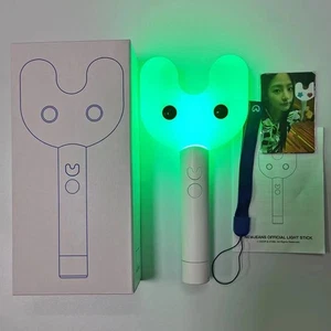 NewJeans Concert Support Stick Bluetooth Lightstick Hand Lamp W/Card Bracelet - Picture 1 of 7