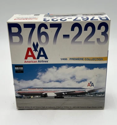 Dragon Wings 1:400 American Airlines B767-223 N301AA Cromo Pulido 55170 RARO Foto 1 de 4