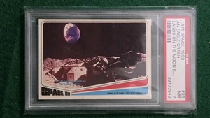 1976 Space: 1999  #36 "An Eagle Crash Lands on The Moon" Graded PSA NM 7 Card - Picture 1 of 2