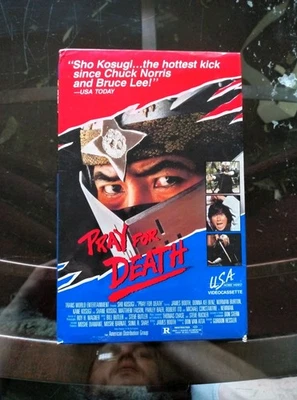 Pray For Death (VHS, 1985) Big Box Videocassette - Sho Kosugi Ninja Film - Image 1 of 4