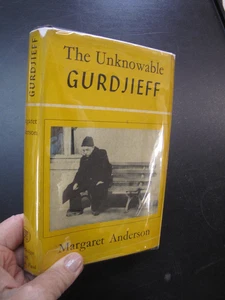 Unknowable George Gurdjieff Institute Margaret Anderson 1962 Beelzebub Author - Imagen 1 de 6