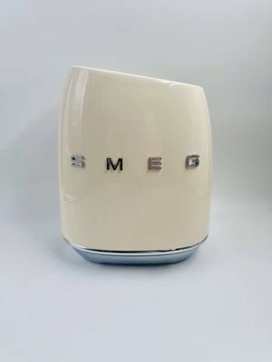 Smeg Knife Block, Cream Colour (not White) Brand New In Box Block Only No Knives - Image 1 of 4