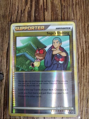 Sage's Training 77/90 Undaunted Reverse Holo 💚 - Image 1 of 2