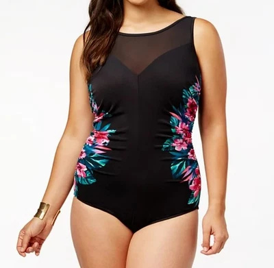 Traje de baño para mujer Miraclesuit talla grande 20W Tahitian Temptress Fascination Foto 1 de 4