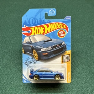 HOT WHEELS, Blue, ‘98 SUBARU IMPREZA 22B STi-VERSION, HW TURBO 23/250 - Picture 1 of 3