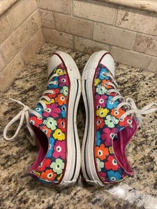 Converse All Star Jack Purcell Marimekko FLORAL FLOWERS Turnschuhe Damengröße 7,5 - Bild 1 von 8