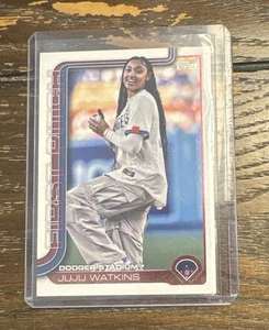 2025 Topps JuJu Watkins FIRST PITCH Card #FP-3 FREE SHIPPING - Picture 1 of 2