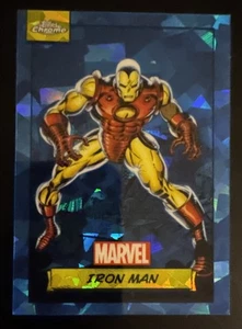 2024 Topps Chrome Marvel Sapphire Iron Man #13 - Picture 1 of 2