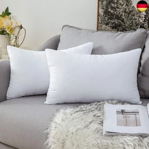 MIULEE Kissen 30x50 cm Füllung 2er Set, Waschbare Kissenfüllung Sofakissen, P - Bild 1 von 7