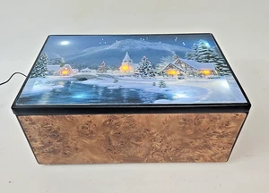 Mr. Christmas IlluminArt Concentina Cracker Barrel Exclusive 2015 50 Songs - Picture 1 of 16