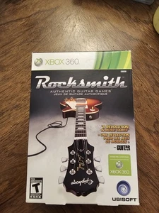 Rocksmith Authentic Guitar Games - With Game & Cable XBOX360 New In Box - Picture 1 of 4