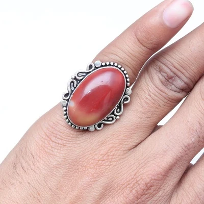 Wild Horse Jasper Gemstone Handmade Silver Jewelry  "7" - Image 1 of 4