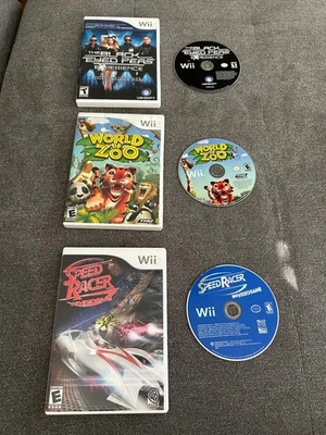 The Black Eyed Peas Experience, World of Zoo & Speed Racer (Wii) - Image 1 of 2