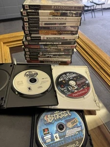 Lot Of 17 PlayStation 2 PS2 Games GTA Burnout Getaway Call DUTY Hitman - Picture 1 of 1