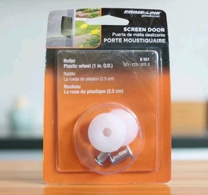 Screen Door Roller Assembly 1-Inch Nylon Wheels 2-Pack - Picture 1 of 2