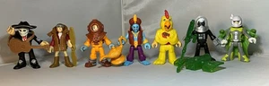7 Imaginext Blind Bag Figuren mit Accs - Genie, Glider, Spaceman, Amelia Earhart - Bild 1 von 5