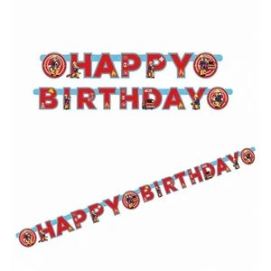 Fireman Sam Letter Happy Birthday Banner SG25117 - Picture 1 of 1