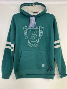 Neu mit Etikett Harry Potter Fleece-Hoodie Slytherin grün limitierte Auflage Gr. Jugend 14-15 - Bild 1 von 9