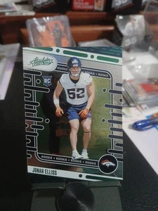 2024 Panini Assoluto - Esordienti Jonah Elliss #164 Teal (RC) Verde - Foto 1 di 2