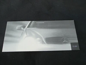2000 Mercedes Benz CL-class Sales Brochure W215 CL500 500 Large US Catalog - Picture 1 of 4