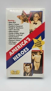 America's Heroes: A Video Hall of Fame VHS *Brand new, sealed!* - Bild 1 von 6