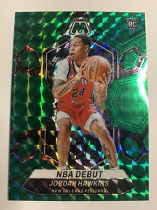 2023-24 Panini Mosaic NBA Debut Green Prizm Jordan Hawkins #253 Rookie RC - Picture 1 of 3