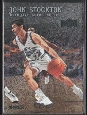1999-00 Metal #114 John Stockton - Image 1 of 2