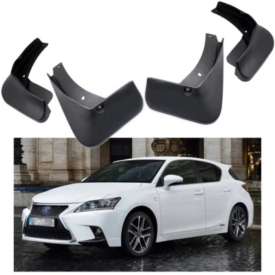 4Pcs Car Mud Flaps Splash Guards Fender Mudguard for Lexus CT 200h w/ F Sport - Imagem 1 de 4