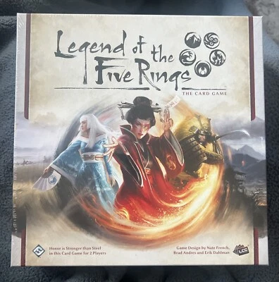 Legend of the Five Rings LCG Core Set Card Game Fantasy Magic Warfare Military - Image 1 of 2